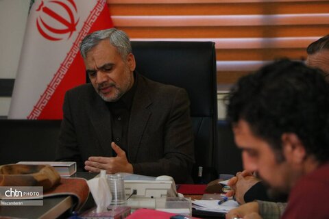 نشست خبری مدیرکل میراث‌فرهنگی، گردشگری و صنایع‌دستی مازندران