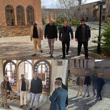 بازدید مدیرکل پایگاه‌های میراث‌ملی و جهانی از بناهای تاریخی آسیب دیده کردستان از جنگ تحمیلی