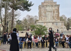 «حوض نقالی» با رنگ حماسه در نوروز 1405 در آرامگاه فردوسی برگزار شد