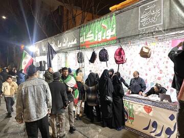 ادامه برگزاری نوروزگاه «به یاد شهدای میناب» در تبریز