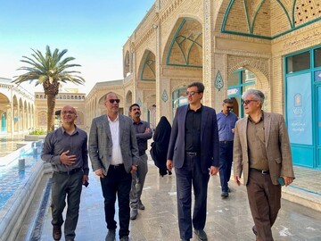 بازدید مدیرکل میراث‌فرهنگی استان یزد از پروژه‌های شاخص ابرکوه
