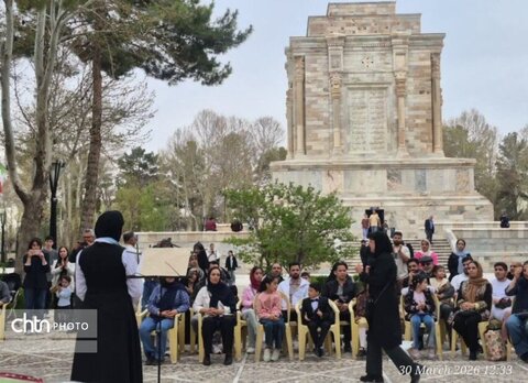 «حوض نقالی» با رنگ حماسه در نوروز 1405 در آرامگاه فردوسی برگزار شد