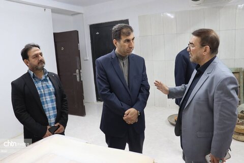 بازدید سردار احمدی فرمانده یگان حفاظت میراث فرهنگی از استان البرز