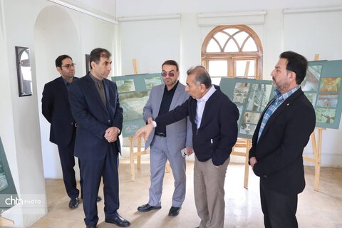 بازدید سردار احمدی فرمانده یگان حفاظت میراث فرهنگی از استان البرز