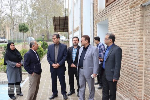 بازدید سردار احمدی فرمانده یگان حفاظت میراث فرهنگی از استان البرز