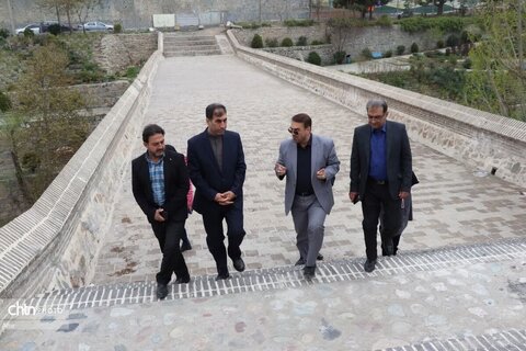 بازدید سردار احمدی فرمانده یگان حفاظت میراث فرهنگی از استان البرز