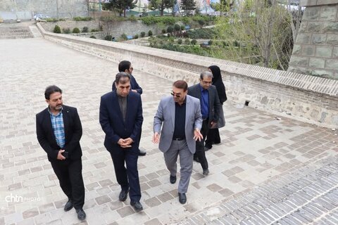 بازدید سردار احمدی فرمانده یگان حفاظت میراث فرهنگی از استان البرز
