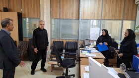 بازدید سرزده استاندار هرمزگان از اداره‌کل میراث‌فرهنگی، گردشگری و صنایع‌دستی