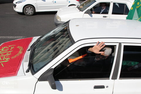 رژه خودرویی خانواده بزرگ میراث فرهنگی،گردشگری و صنایع‌دستی دستی