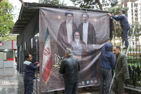 موکب هنرمندان صنایع دستی وتشکل های گردشگری در شب اربعین شهادت رهبر شهیدمان ودانش آموزان شهید مدرسه میناب