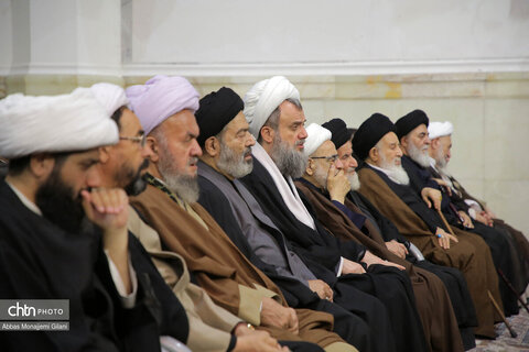 برگزاری آیین چهلم رهبر شهید در حرم مطهر حضرت معصومه(س)