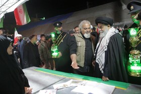 حضور تولیت آستان مقدس مسجد جمکران در موکب «جان من، ایران من»