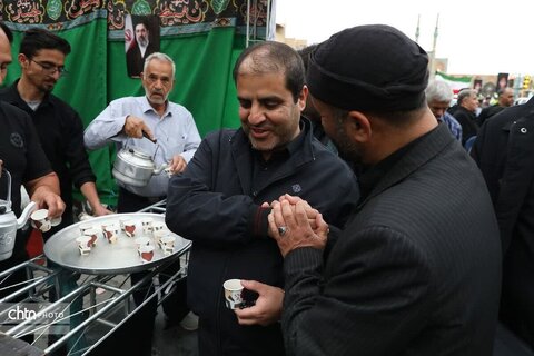 گرامیداشت اربعین رهبر انقلاب و شهدای جنگ رمضان در یزد