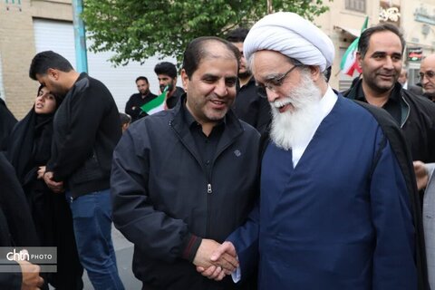 گرامیداشت اربعین رهبر انقلاب و شهدای جنگ رمضان در یزد