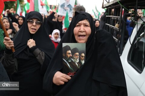 گرامیداشت اربعین رهبر انقلاب و شهدای جنگ رمضان در یزد