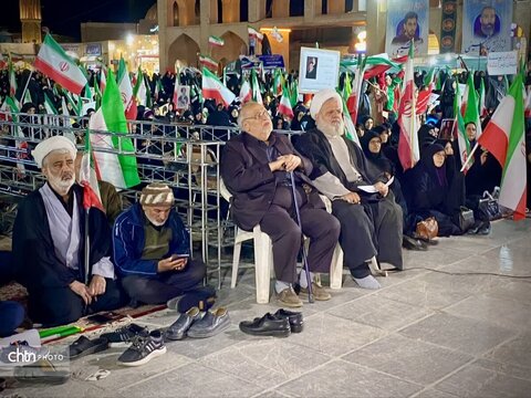 گرامیداشت اربعین رهبر انقلاب و شهدای جنگ رمضان در یزد