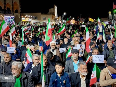 گرامیداشت اربعین رهبر انقلاب و شهدای جنگ رمضان در یزد