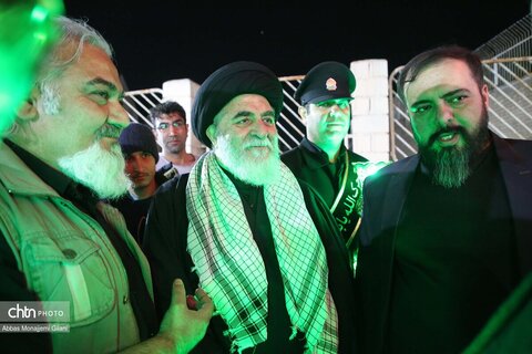 حضور تولیت آستان مقدس مسجد جمکران در موکب «جان من، ایران من»