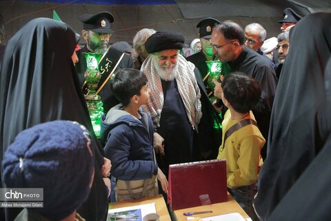 حضور تولیت آستان مقدس مسجد جمکران در موکب «جان من، ایران من»