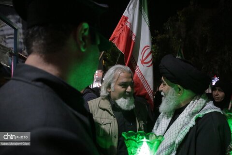 حضور تولیت آستان مقدس مسجد جمکران در موکب «جان من، ایران من»