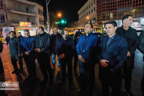 بازدید معاون استاندار اردبیل از موکب های سطح شهر اردبیل