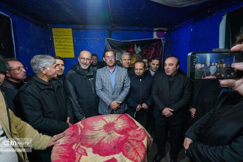 بازدید معاون استاندار اردبیل از موکب های سطح شهر اردبیل