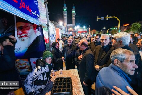 بازدید معاون استاندار اردبیل از موکب های سطح شهر اردبیل