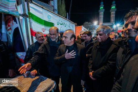 بازدید معاون استاندار اردبیل از موکب های سطح شهر اردبیل