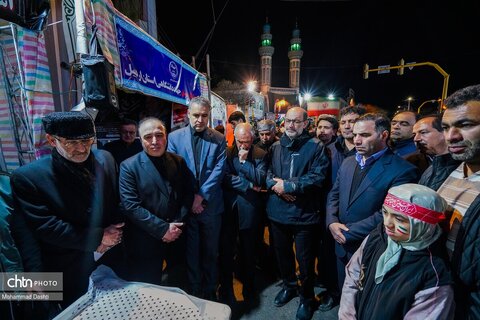 بازدید معاون استاندار اردبیل از موکب های سطح شهر اردبیل