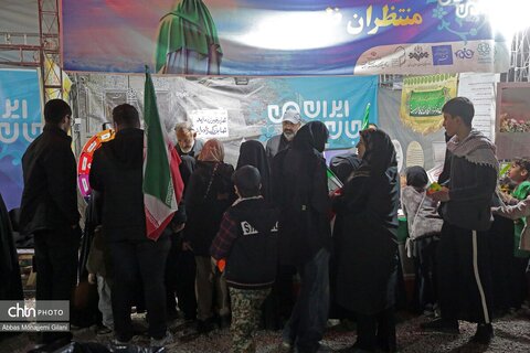 شب نوزدهم برپایی موکب «جان من، ایران من» در قم