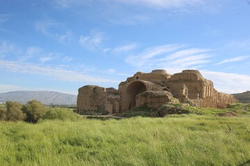 از سرگیری کاوش‌های باستان‌شناسی در کاخ اردشیر بابکان