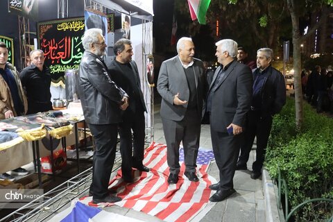 اربعین شهادت امام شهید امت و برپایی موکب هنرمندان و اتحادیه های صنایع دستی و تشکل های گردشگری خراسان رضوی در مجموعه فرهنگی تاریخی باغ نادری مشهد مقدس