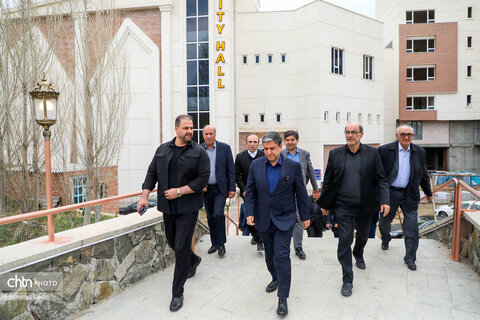 آیین افتتاحیه فاز اول پروژه هتل ۴ ستاره نمین