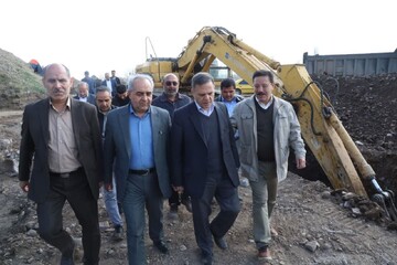 پل تخریب شده راه‌آهن زنجان در چرخه خدمت قرار گرفت