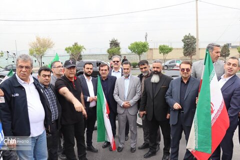 رژه‌ای خودرویی از کرج به سمت تهران با هدف اعلام حمایت از نظام و تأکید بر وحدت و انسجام ملی