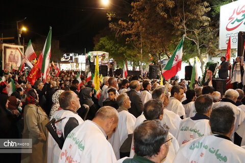 حضور گسترده مردم و همراهی جامعه میراث‌فرهنگی در اجتماع میدان شهید بجنورد