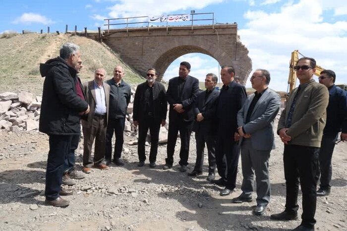 پل راه آهنی که کمتر از چهار روز ترمیم شد/ نقشه سیاهی که رنگ باخت