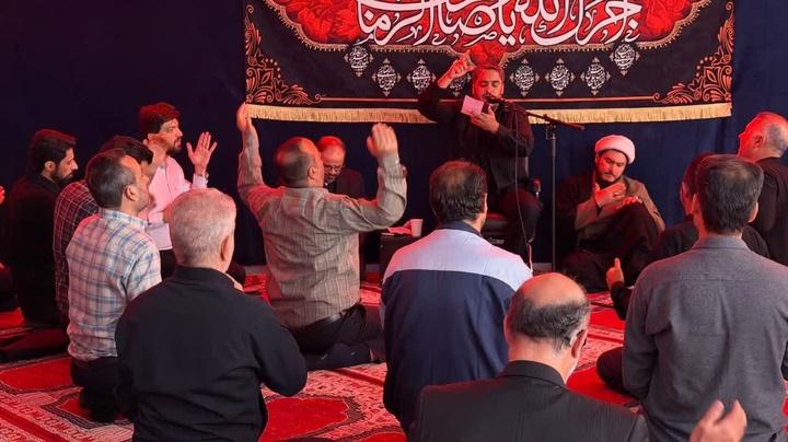 مراسم سالروز شهادت امام صادق (ع) و اربعین رهبر شهید انقلاب برگزار شد