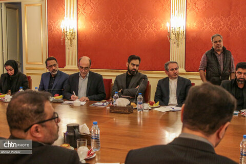 نشست مشترک صالحی‌امیری با اعضای کمیسیون فرهنگی مجلس شورای اسلامی