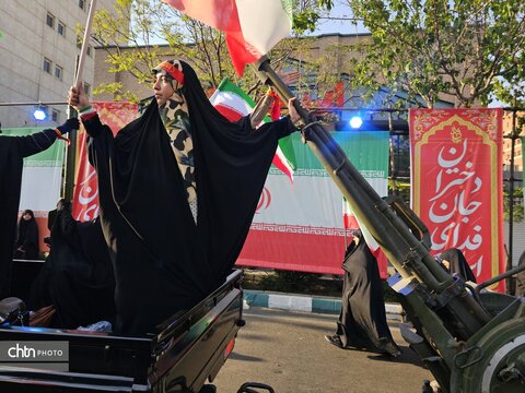 رزمایش بزرگ «دختران جان‌فدای ایران»