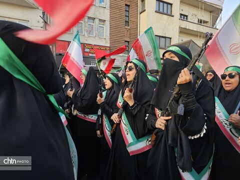 رزمایش بزرگ «دختران جان‌فدای ایران»