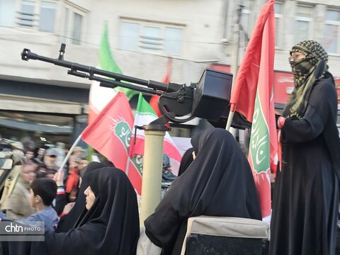 رزمایش بزرگ «دختران جان‌فدای ایران»