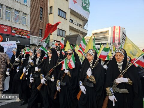 رزمایش بزرگ «دختران جان‌فدای ایران»