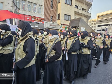 رزمایش بزرگ «دختران جان‌فدای ایران»