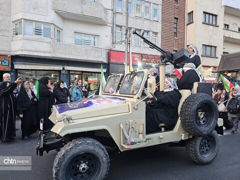 رزمایش بزرگ «دختران جان‌فدای ایران»