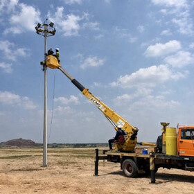 نصب ۴۰ نورافکن جدید در چغازنبیل همزمان با روز جهانی بناهای تاریخی