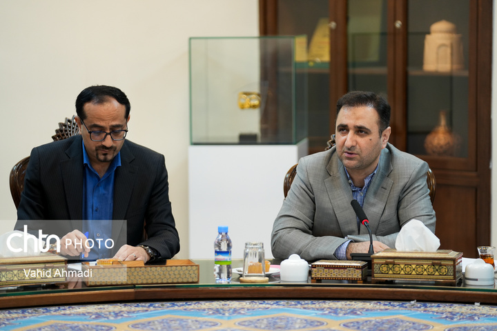 نشست مدیران بانک ها با وزیر میراث فرهنگی گردشگری و صنایع دستی