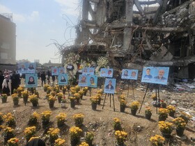 بازدید سفرا، کارداران و خبرنگاران بین‌المللی از بناهای بی‌دفاع