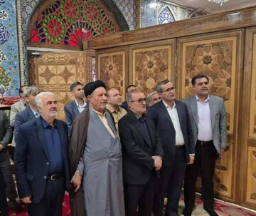 بازدید استاندار و نماینده مجلس شورای اسلامی از زیرساخت‌های گردشگری مذهبی شهرستان کهگیلویه 