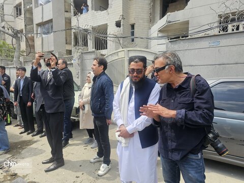 بازدید سفرا از بناهای بی دفاع